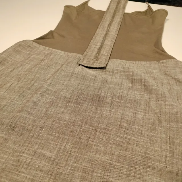 Vestido Adolfo Domínguez Marrón/Gris
