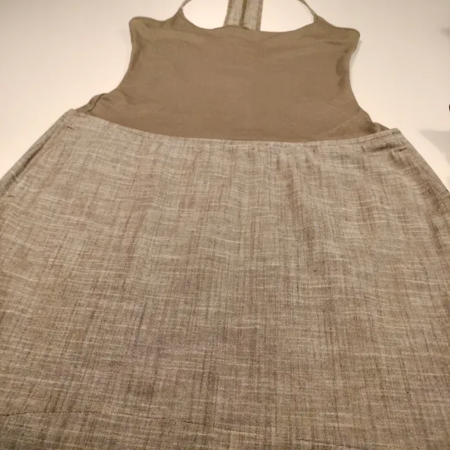 Vestido Adolfo Domínguez Marrón/Gris