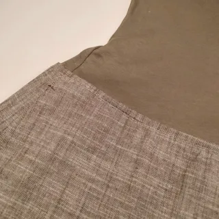 Vestido Adolfo Domínguez Marrón/Gris