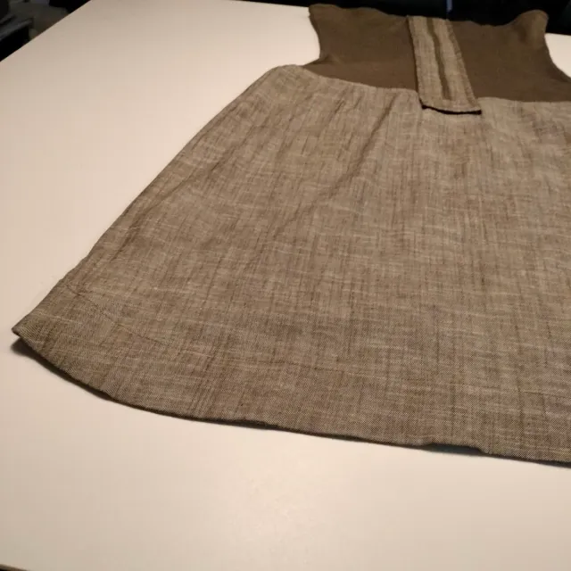 Vestido Adolfo Domínguez Marrón/Gris