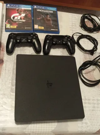PS4 Gran Turismo + Uncharted 4 Bundle