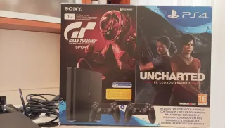 PS4 Gran Turismo + Uncharted 4 Bundle