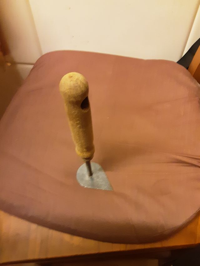 Raspador cola carpintería vintage.b