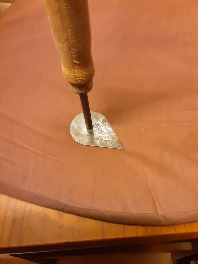 Raspador cola carpintería vintage.b