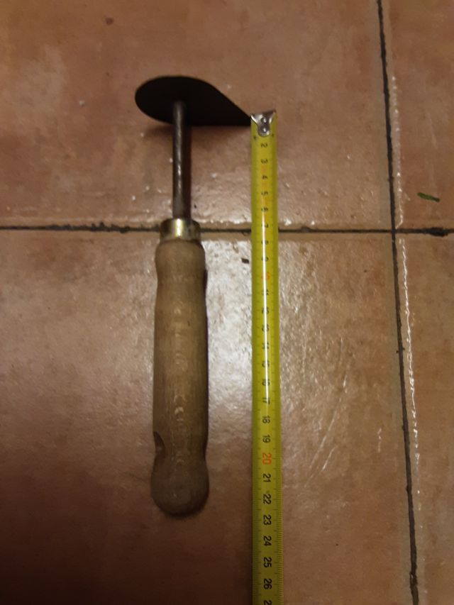 Raspador cola carpintería vintage.b