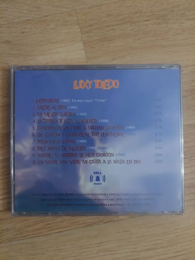 CD Luixy Toledo - Greatest Hits Vol. 1
