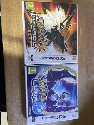 Pokémon Ultra Sol y Luna Nintendo 3DS