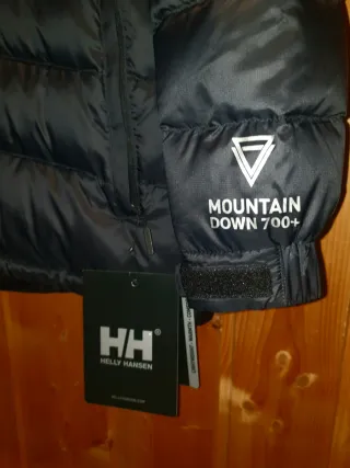 Chaqueta Helly Hansen Negra Plumas