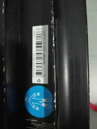 Patinete infantil plegable rojo