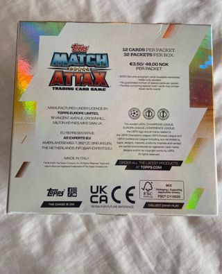 Cromos Topps Match Attax 2025/26