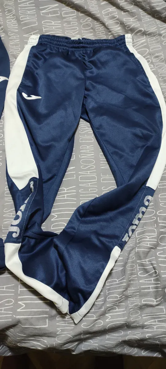 2 Pantalones largos Joma Talla S Azul