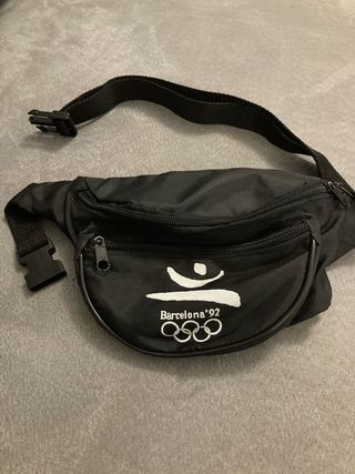 Riñonera Olimpiadas Barcelona '92 Negra