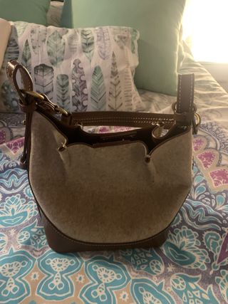 Bolso Zara Beige y Marrón