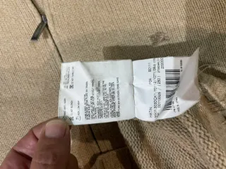 Jersey Burberry Lana Beige Cremallera