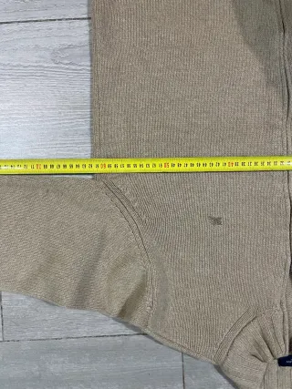 Jersey Burberry Lana Beige Cremallera