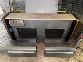 Nevera expositora de cristal