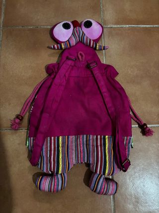 Mochila Búho Multicolor Pequeña