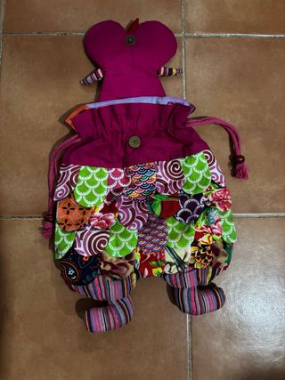 Mochila Búho Multicolor Pequeña