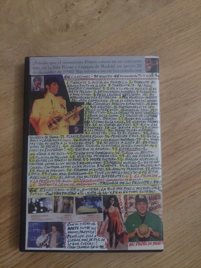 DVD Luixy Toledo El Fiera 95 Minutos