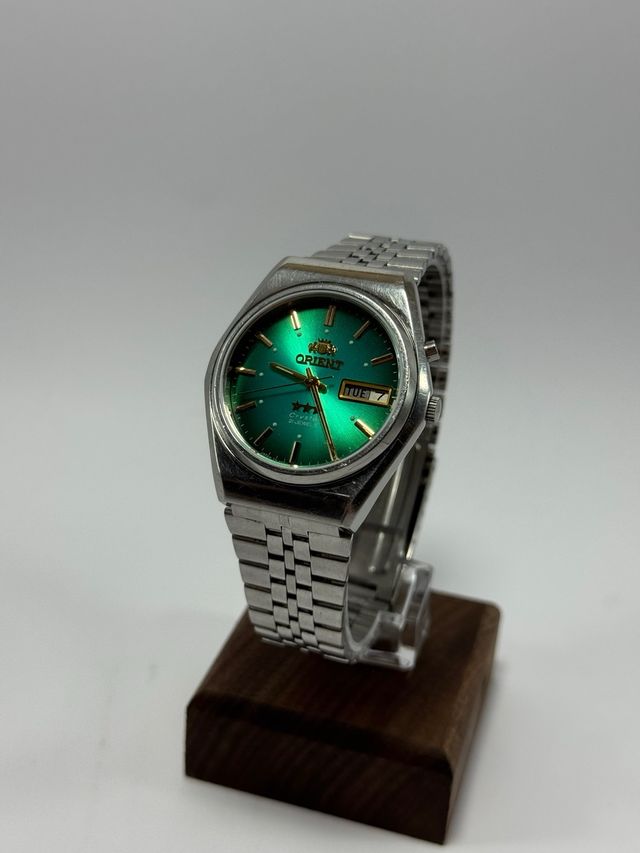 Reloj Orient 3 Estrellas Esfera Verde