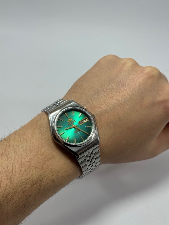 Reloj Orient 3 Estrellas Esfera Verde