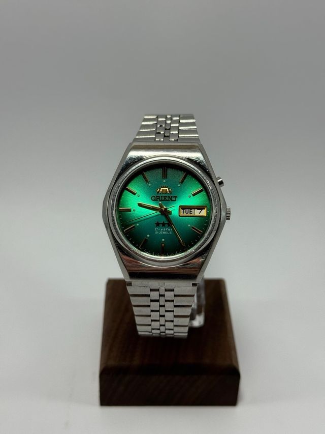 Reloj Orient 3 Estrellas Esfera Verde