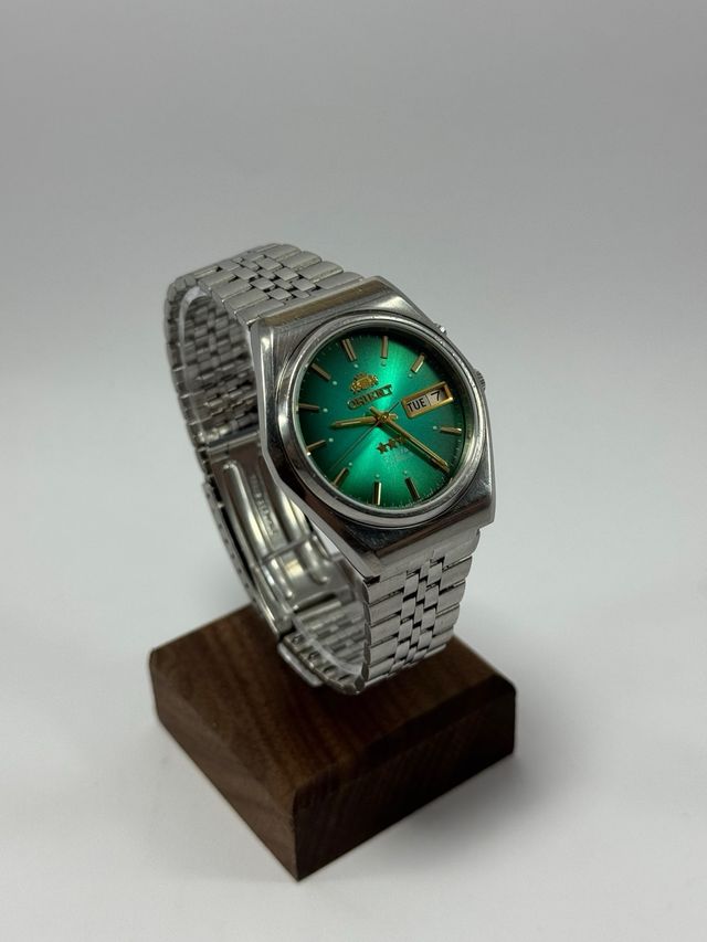 Reloj Orient 3 Estrellas Esfera Verde