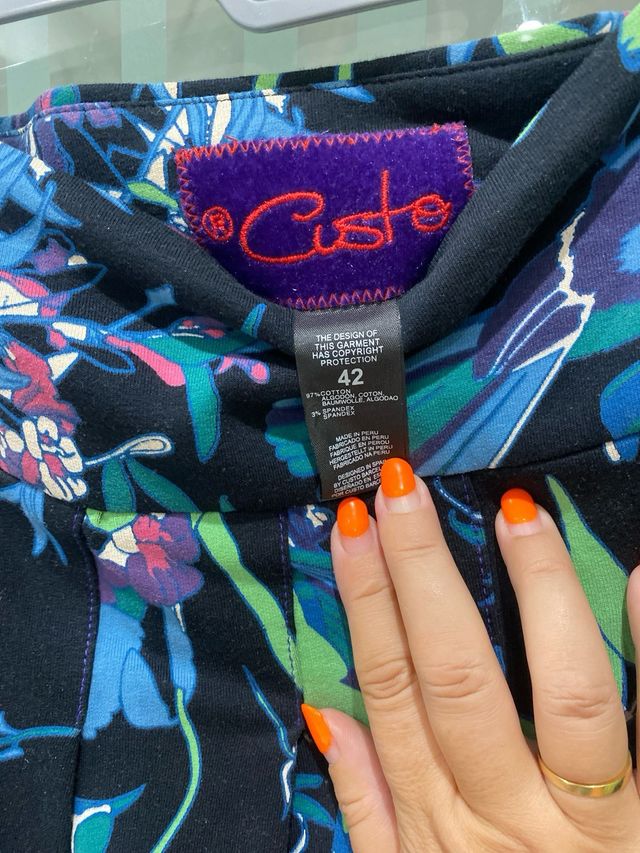 Falda Custo multicolor Talla 42