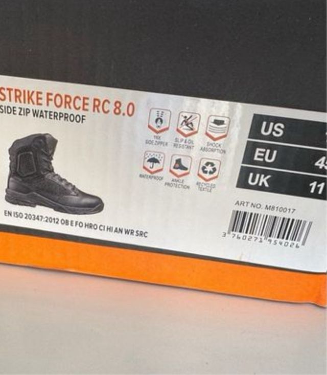 45 Botas Magnum Strike Force policía seguridad