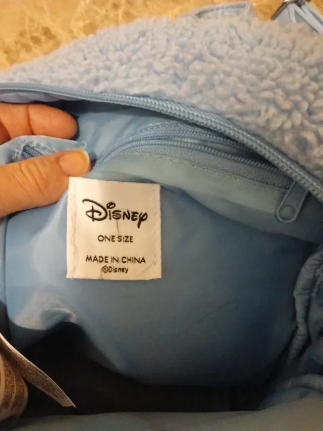 Mochila Peluche Stitch Disney Azul