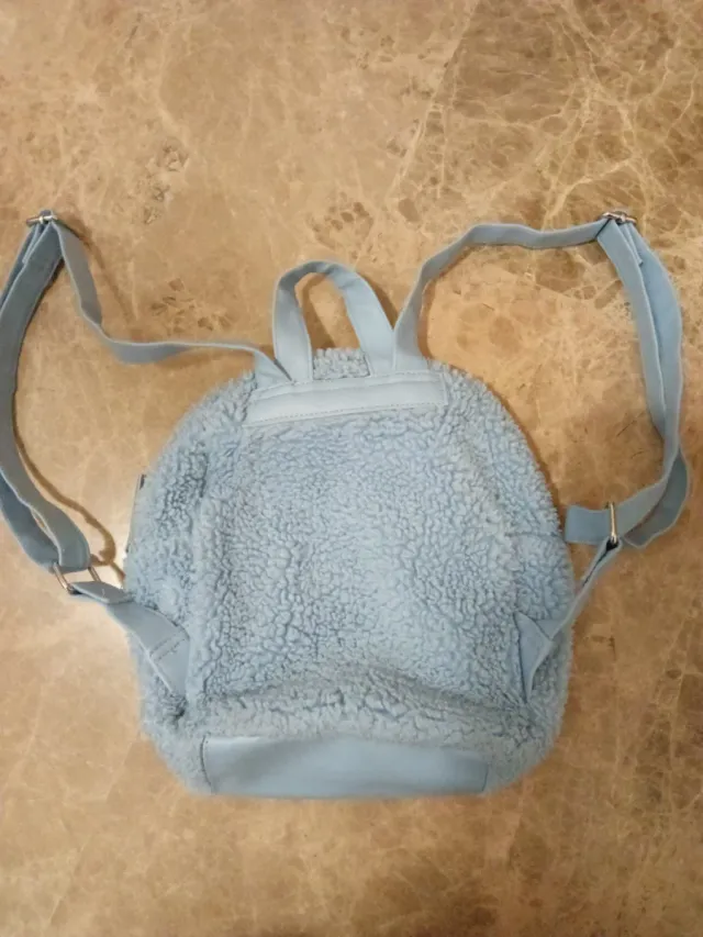 Mochila Peluche Stitch Disney Azul