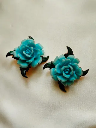 Pendientes vintage técnica miga de pan