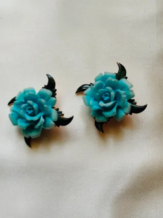 Pendientes vintage técnica miga de pan