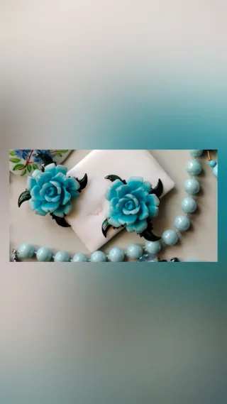 Pendientes vintage técnica miga de pan