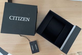 Caja Estuche Reloj Citizen Negra