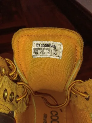 Botas Coolway Amarillas