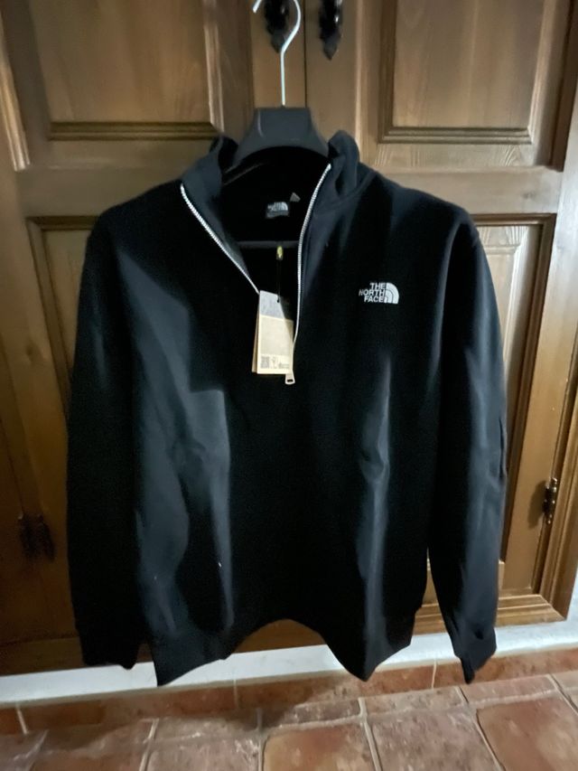 Chaqueta The North Face Negra 1/4 Zip