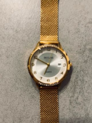 2 Relojes SKYLINE Oro y Plata