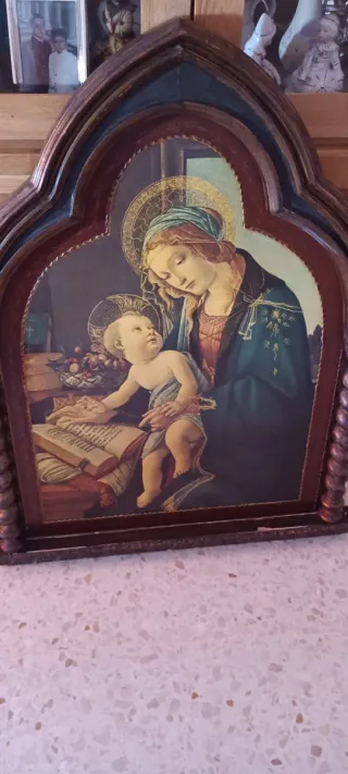 Retablo antiguo religioso