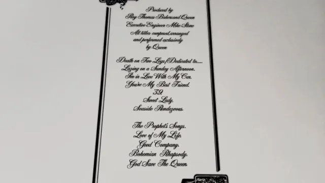 Queen - A Night At The Opera Vinilo Blanco Mármol