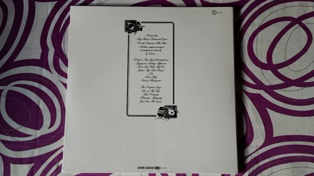 Queen - A Night At The Opera Vinilo Blanco Mármol