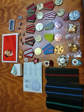 Lote condecoraciones militares soviéticas