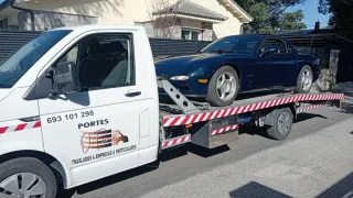 Portes OFunes. Grúa.