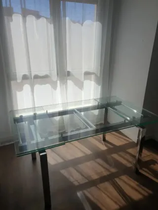 Mesa de comedor cristal