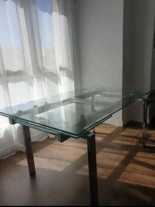 Mesa de comedor cristal