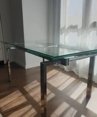 Mesa de comedor cristal