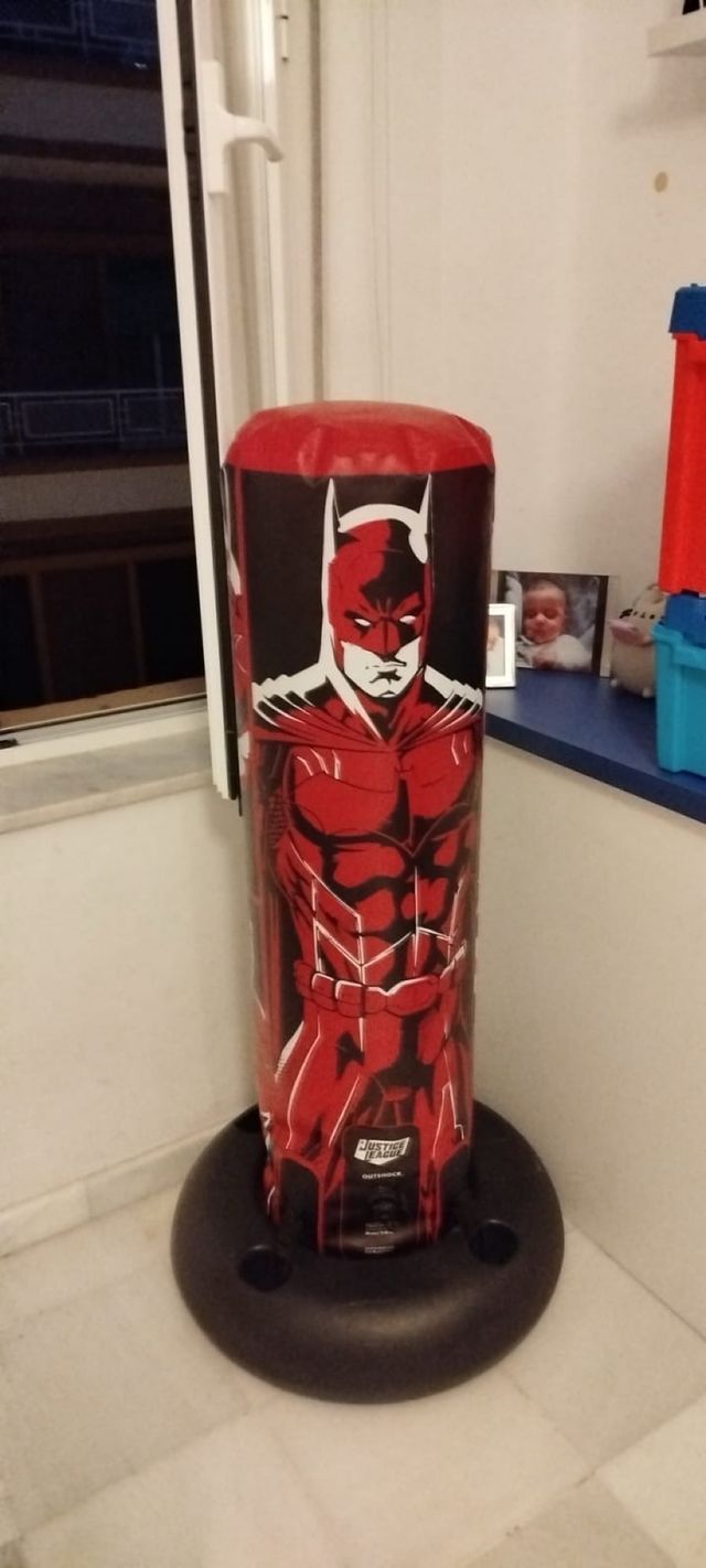 Saco de boxeo inflable Batman