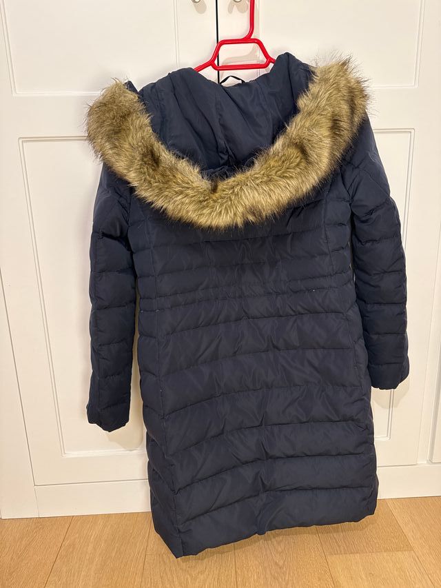 Abrigo plumífero Michael Kors azul marino