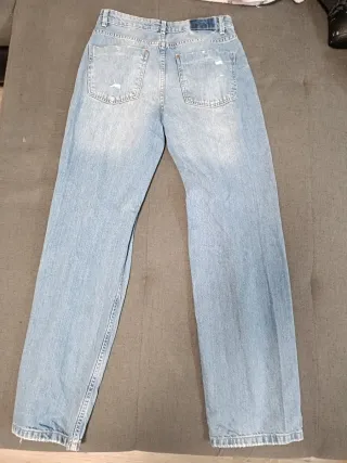 Pantalón ancho Lefties Talla 36 Roto