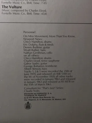 Vinilo Jazz Chico Hamilton - That's Jazz Vol. 20